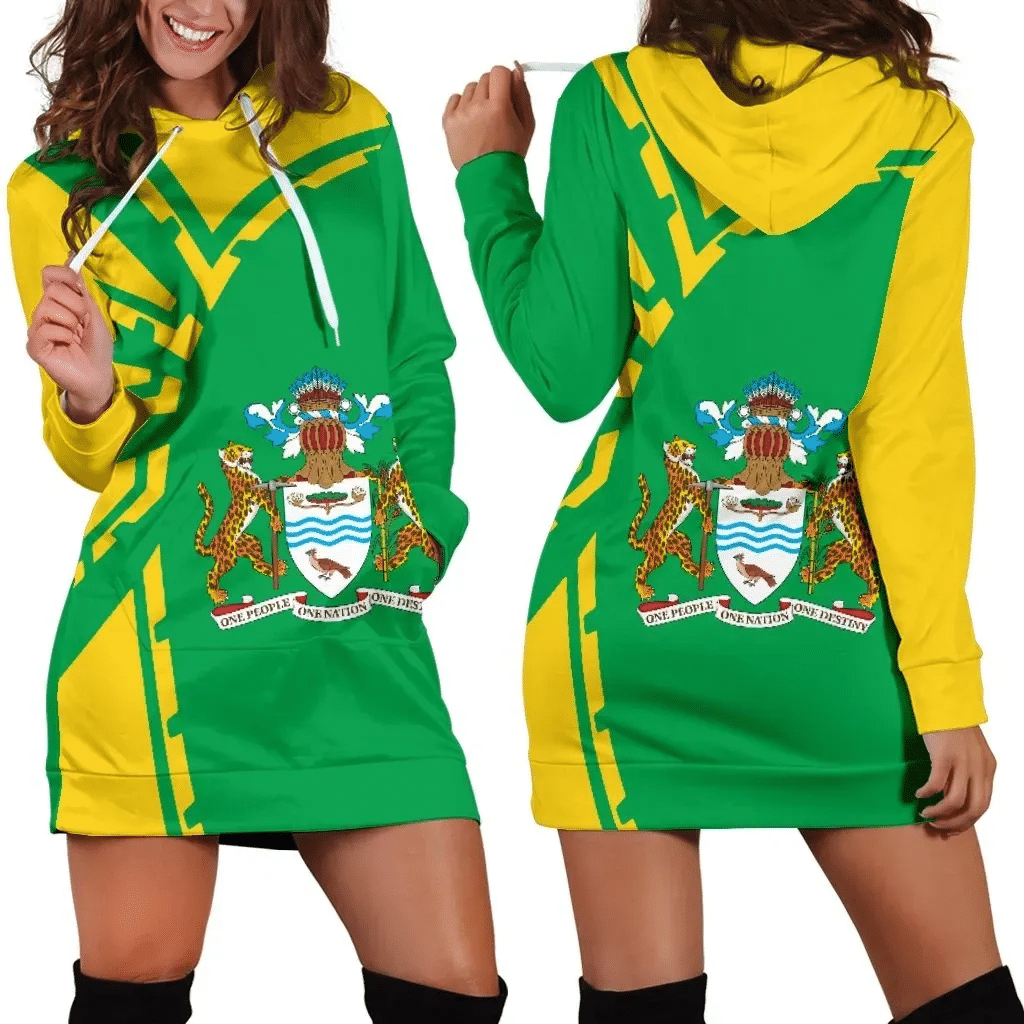 Guyana Hoodie Dress Premium Style Th5