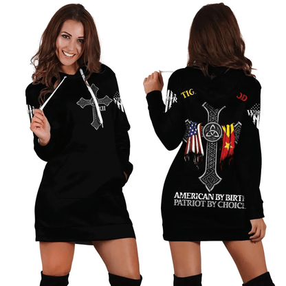 Tigray By Blood Hoodie Dress