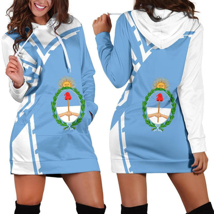 Argentina Hoodie Dress Premium Style Th5