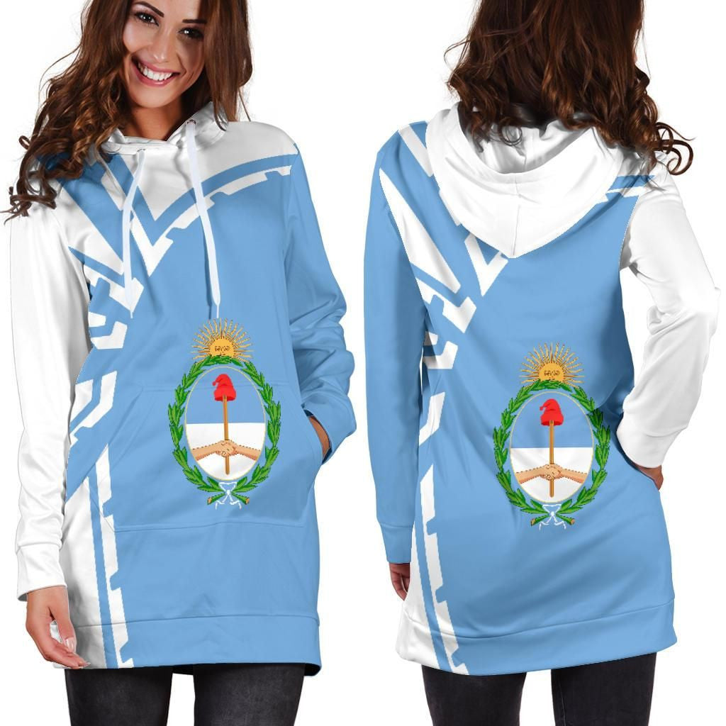 Argentina Hoodie Dress Premium Style Th5