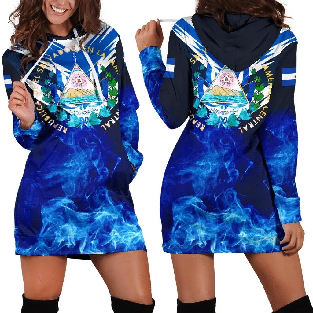 El Salvador Hoodie Dress New Release