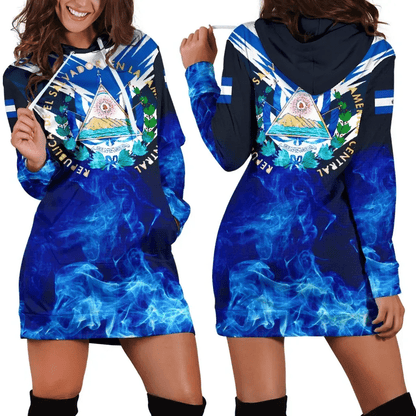 El Salvador Hoodie Dress New Release