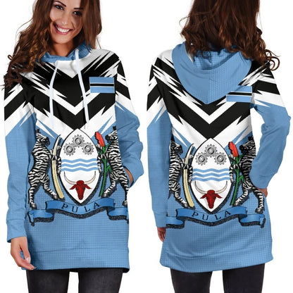 Botswana New Release Women's Hoodie Dress