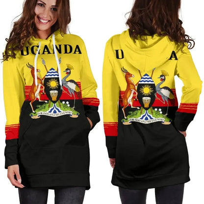 Uganda Special Hoodie Dress