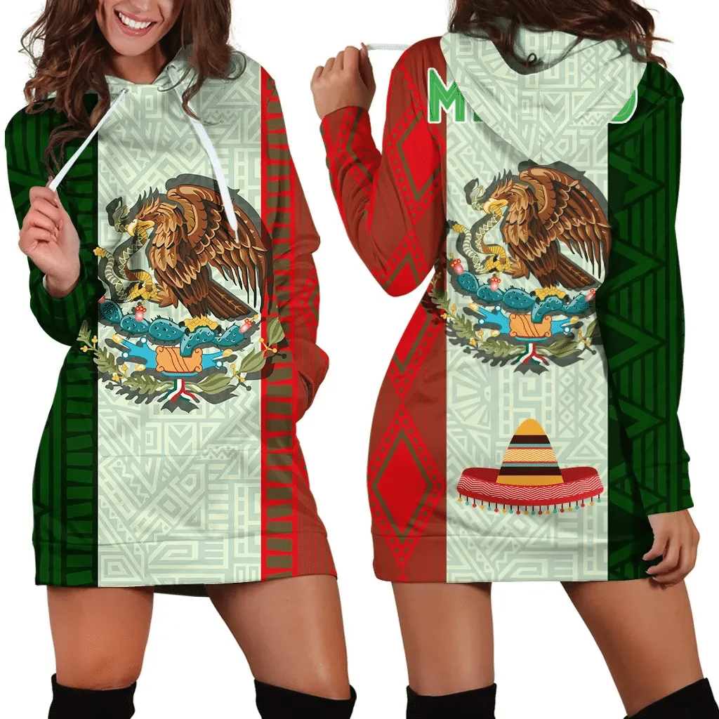 Mexico Hoodie Dress New Style