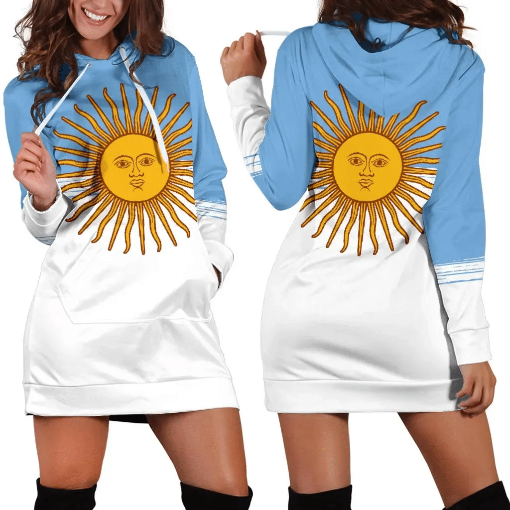 Argentina Special Hoodie Dress