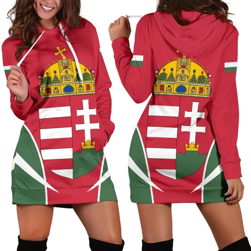 Hungary Active Hoodie Dress