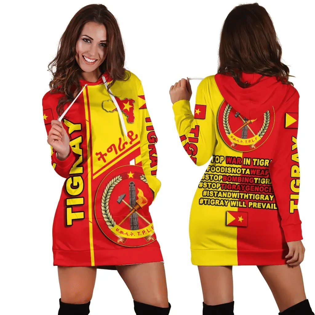 Tigray Coat Of Arms Hoodie Dress