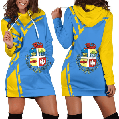 Aruba Hoodie Dress Premium Style Th5