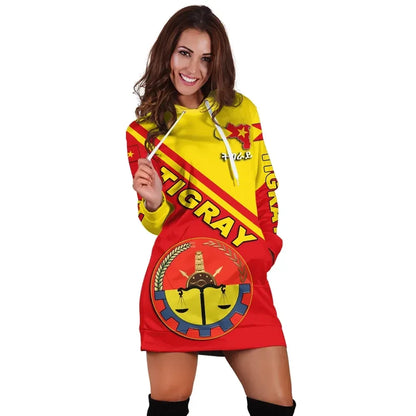 Tigray Region Hoodie Dress