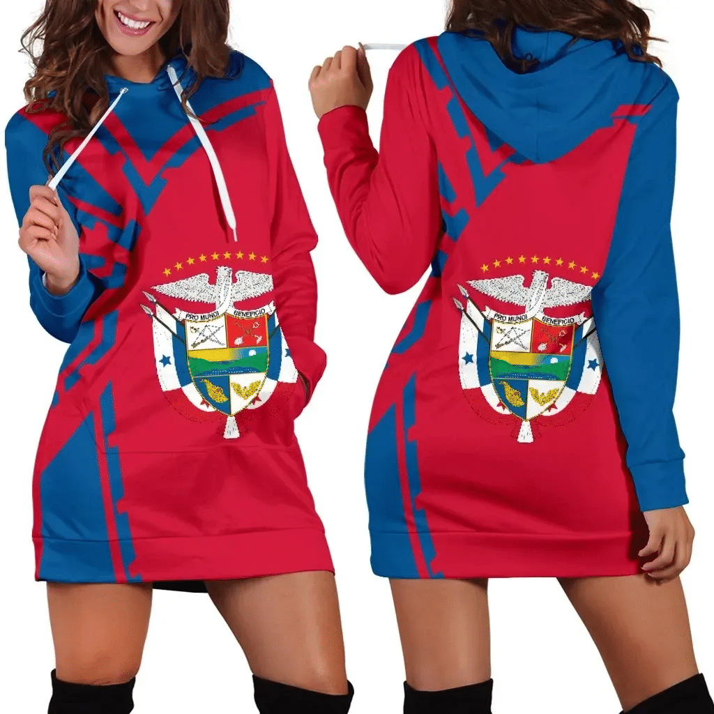 Panama Hoodie Dress Premium Style Th5