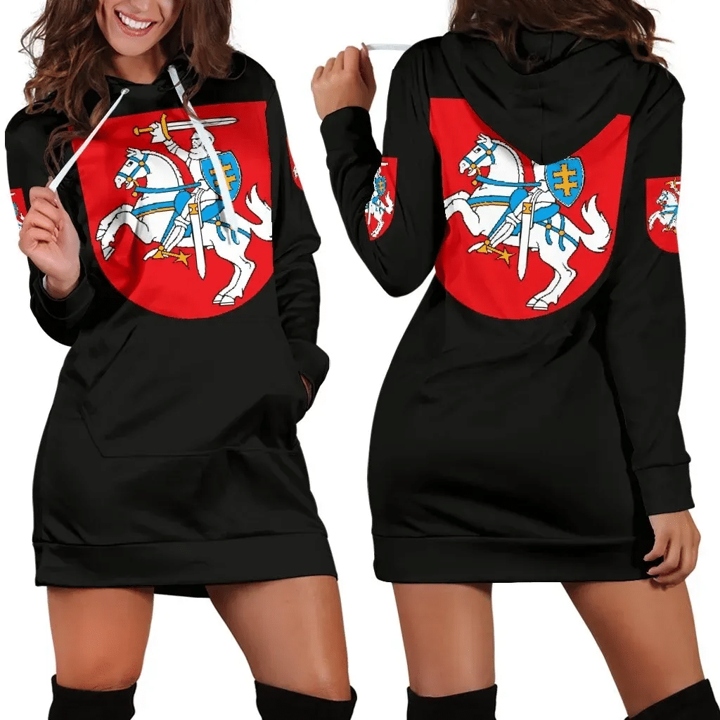 Lithuania Hoodie Dress