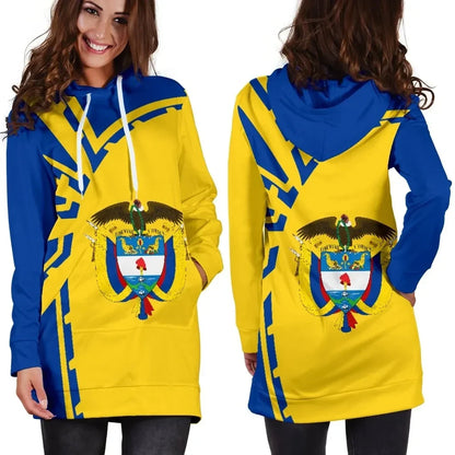 Colombia Hoodie Dress Premium Style Th5