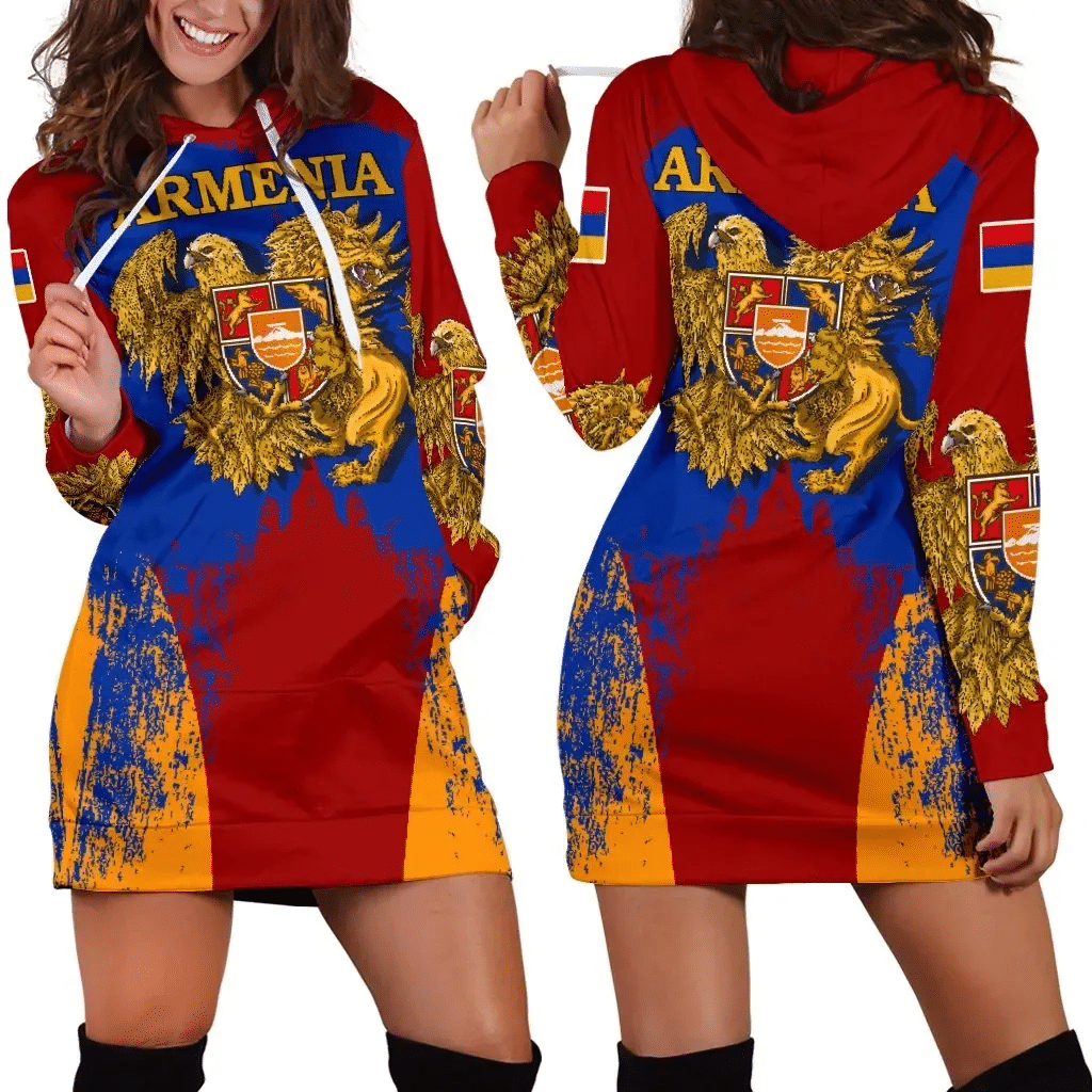 Armenia Special Coat of Arms Hoodie Dress