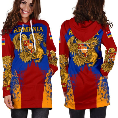 Armenia Special Coat of Arms Hoodie Dress