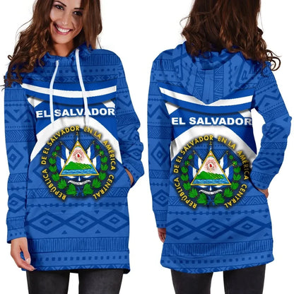 El Salvador Hoodie Dress Vibes Version K8