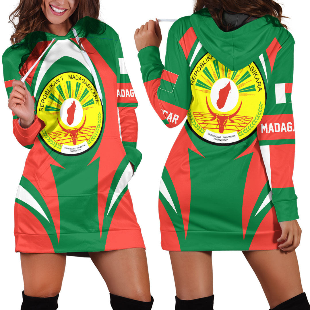 Clothing Madagascar Action Flag Hoodie Dress