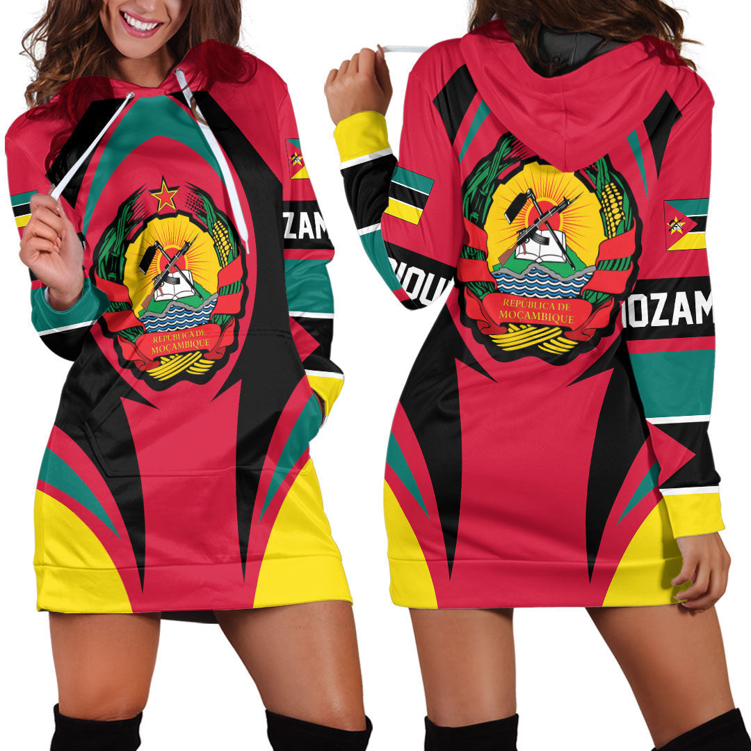 Clothing Mozambique Action Flag Hoodie Dress