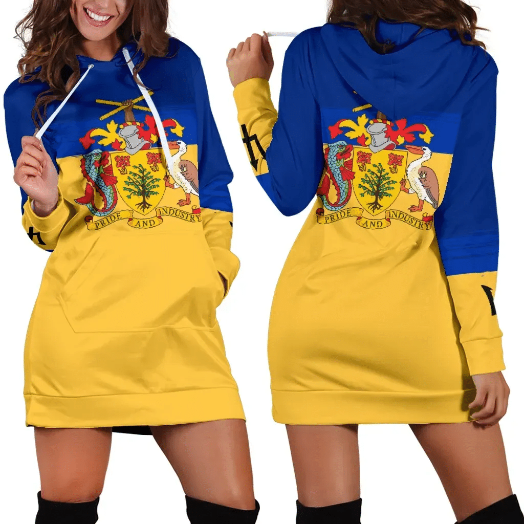 Barbados Special Hoodie Dress