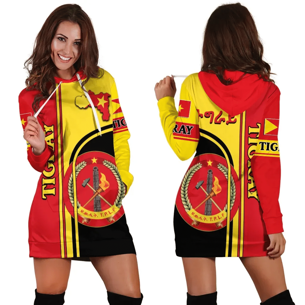 Tigray Hoodie Dress New Coat Of Arms New