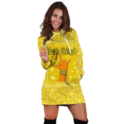 Latin Kings Gang Hoodie Dress
