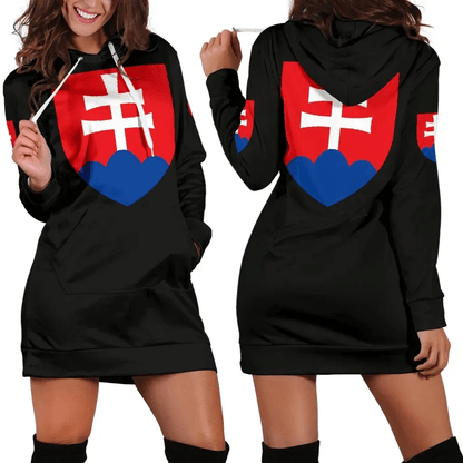 Slovakia Hoodie Dress