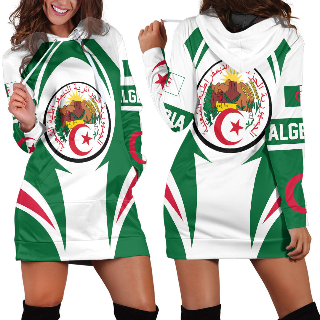 Clothing Algeria Action Flag Hoodie Dress