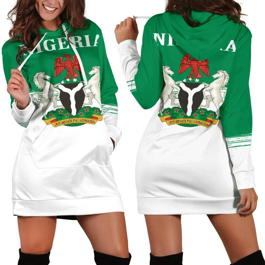 Nigeria Special Hoodie Dress
