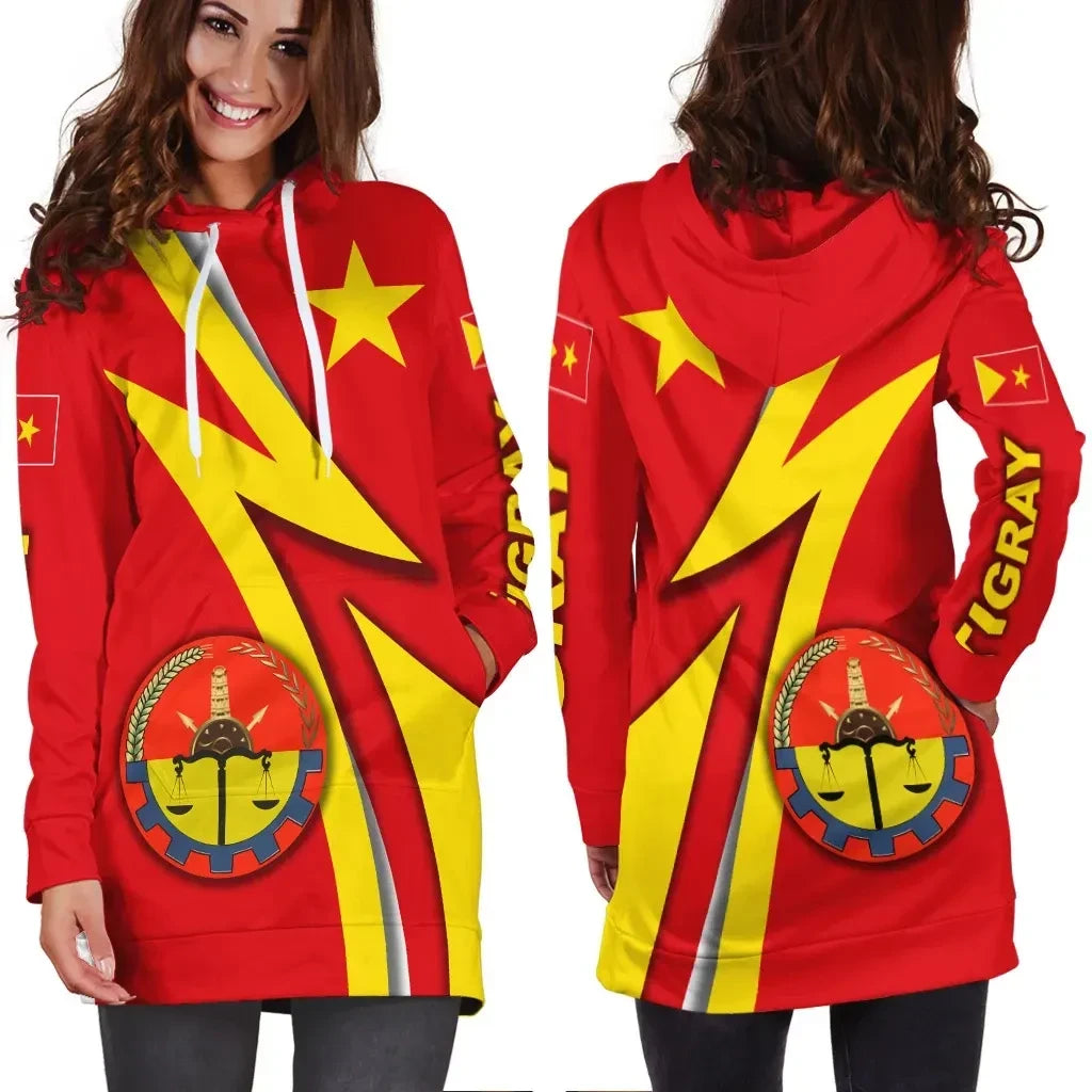 Tigray Hoodie Dress Phantom Acident