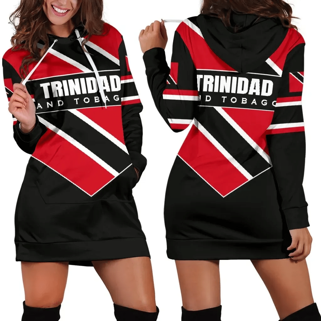 Trinidad and Tobago Hoodie Dress Pro Energy