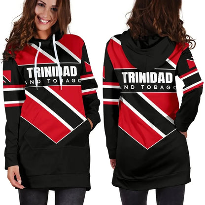 Trinidad and Tobago Hoodie Dress Pro Energy