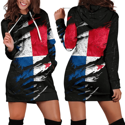 Panama In Me Women's Hoodie Dress Special Grunge Style