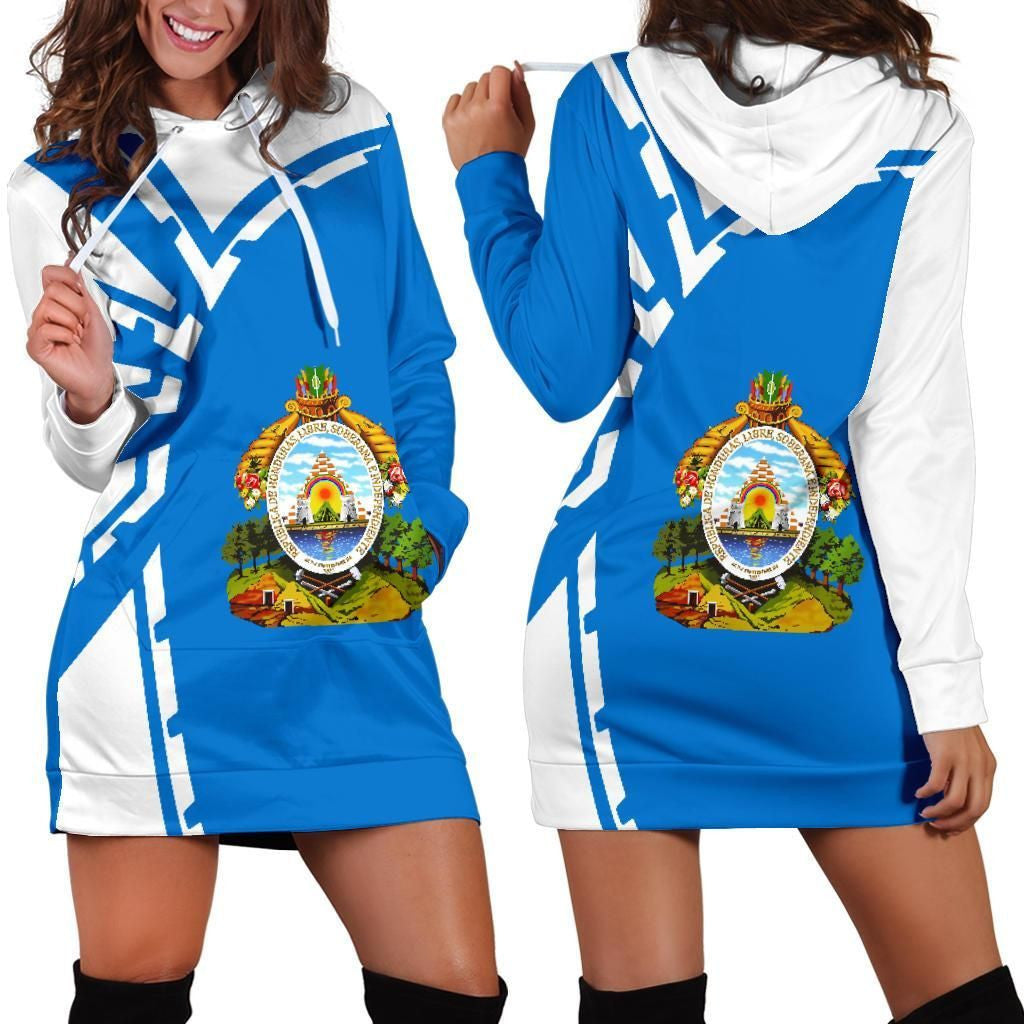 Honduras Hoodie Dress Premium Style Th5