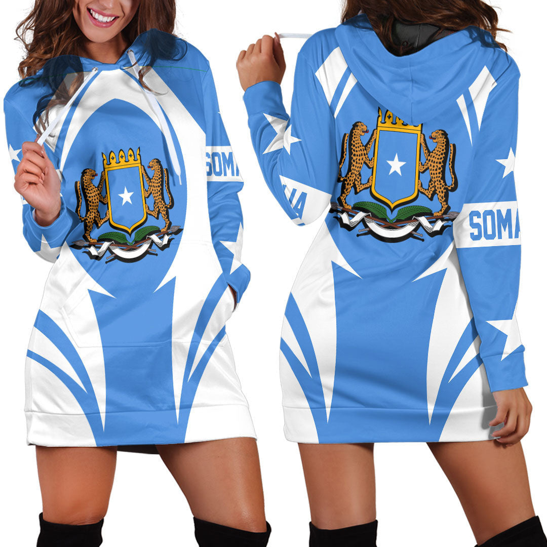 Clothing Somalia Action Flag Hoodie Dress