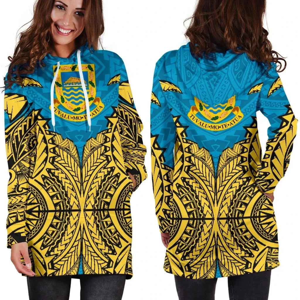 Tuvalu Premium Hoodie Dress