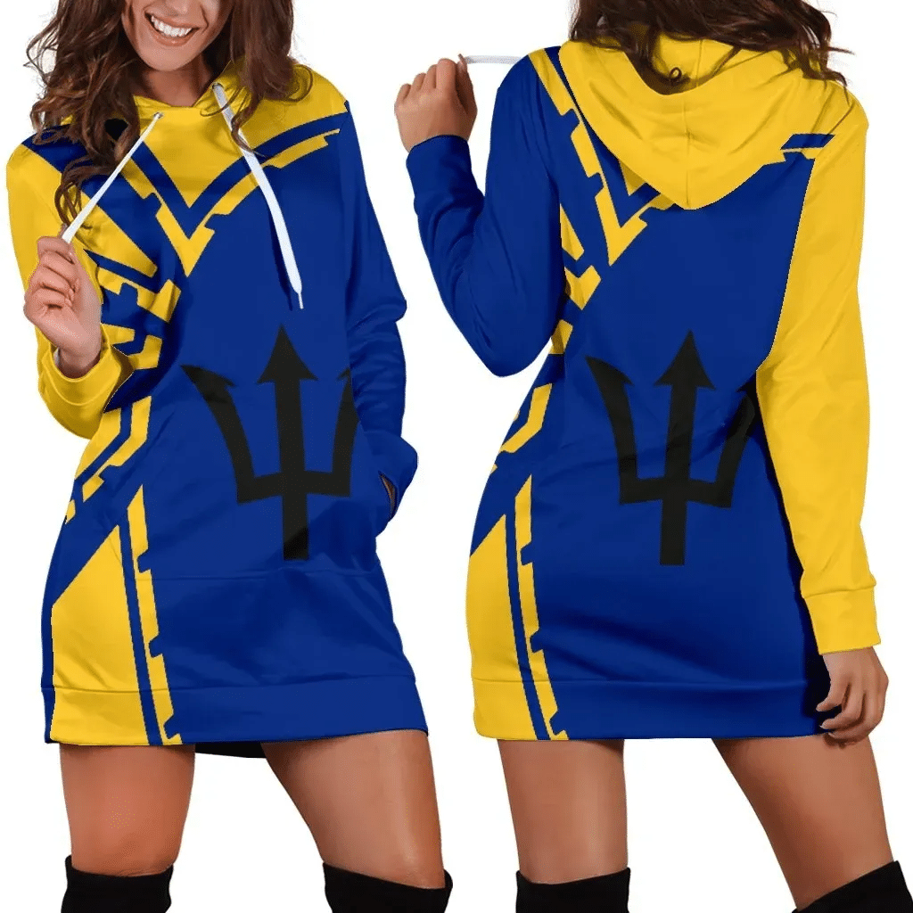 Barbados Hoodie Dress Premium Style Th5