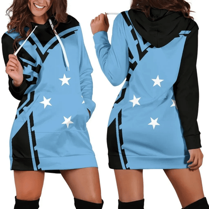 Federated States of Micronesia Hoodie Dress Premium Style Th5