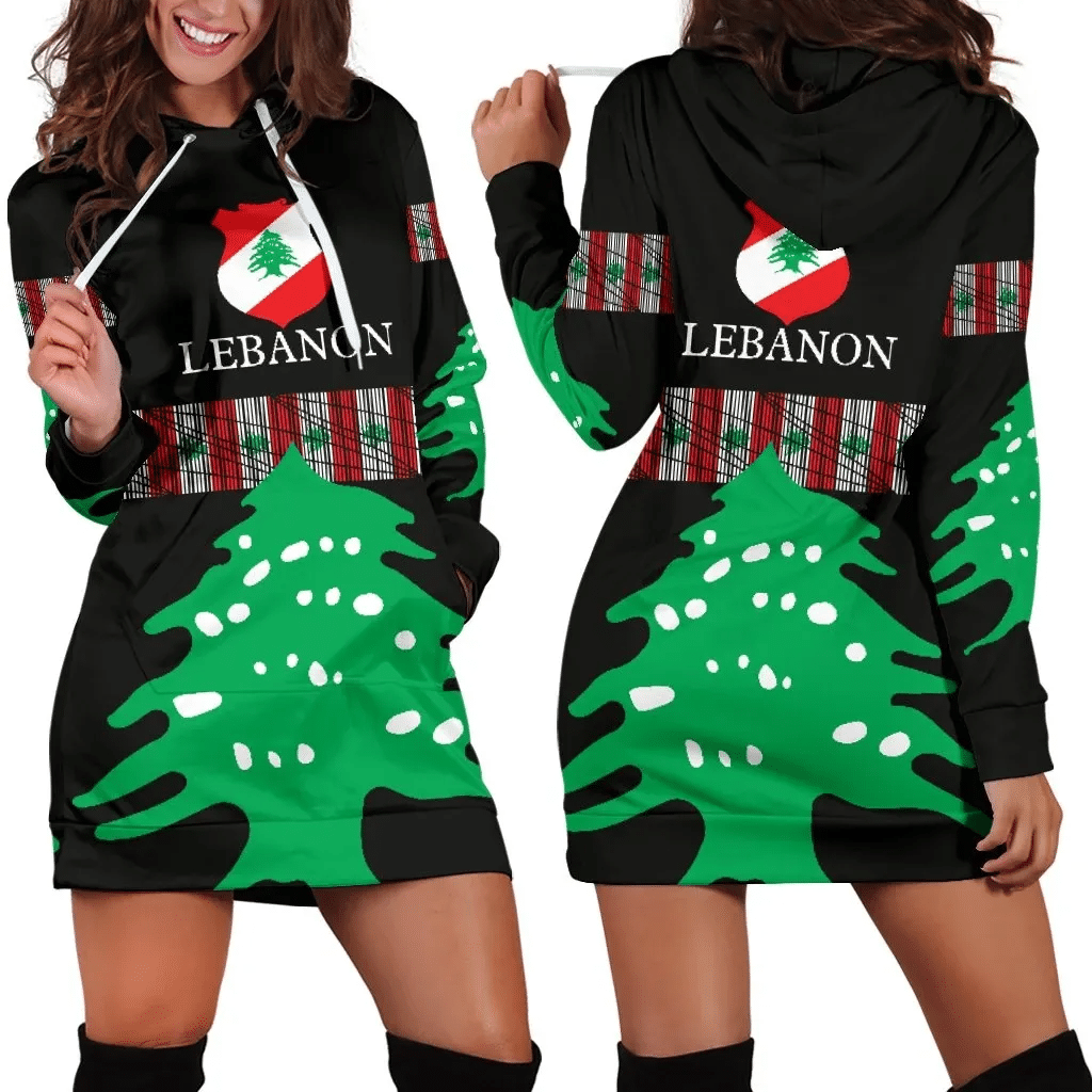 LebanonUnited Women's Hoodie Dress