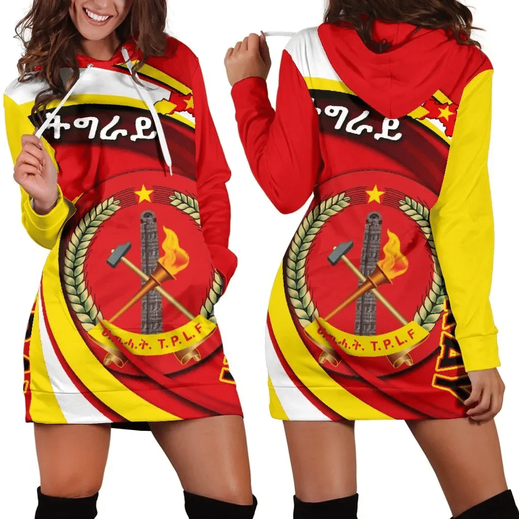 Tigray Hoodie Dress Coat Of Arms T.P.L.F