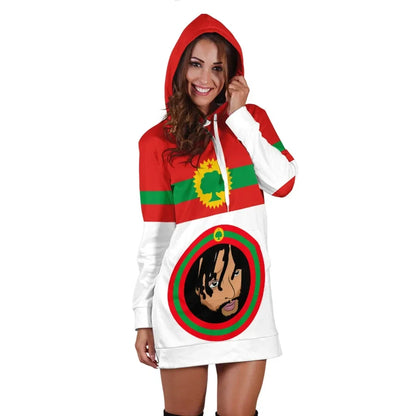 Oromo Hoodie Dress Jaal Marroo Dirribaa