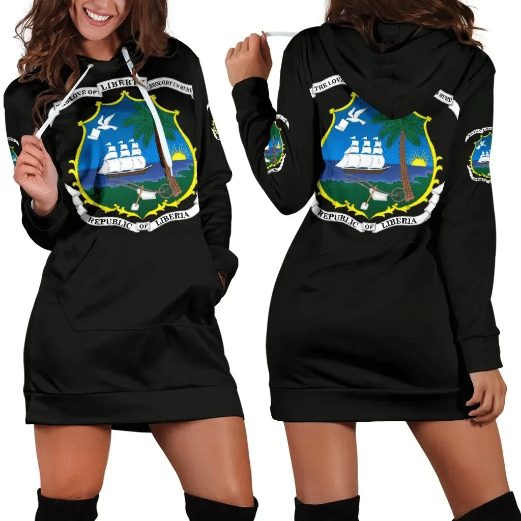 Liberia Hoodie Dress