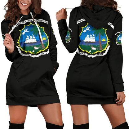 Liberia Hoodie Dress