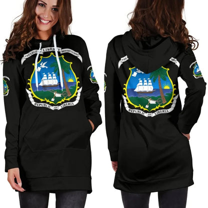 Liberia Hoodie Dress