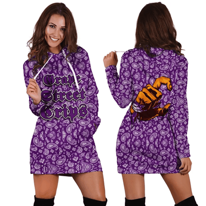Grape Street Crips Hoodie Dress