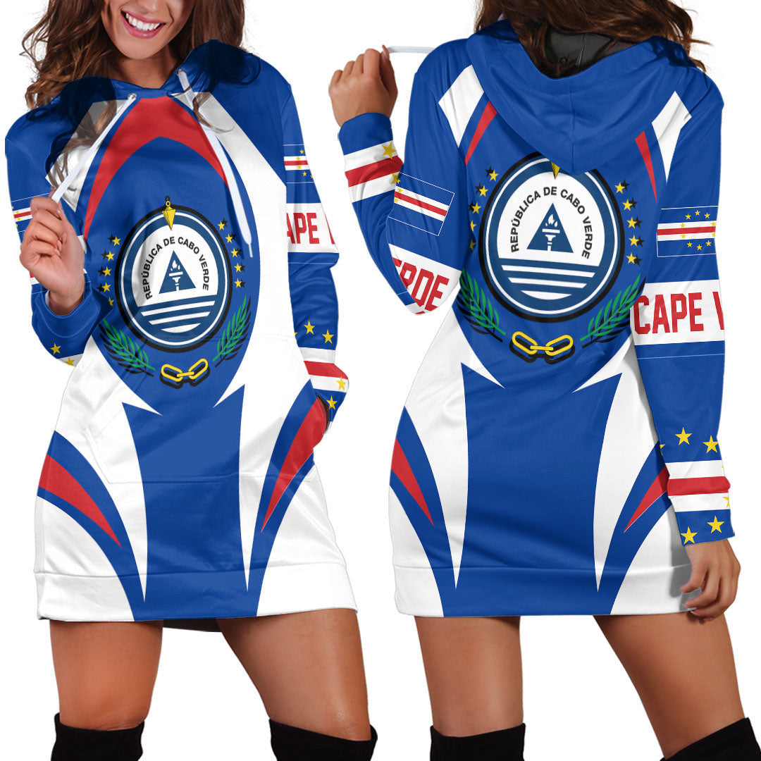 Clothing Cape Verde Action Flag Hoodie Dress