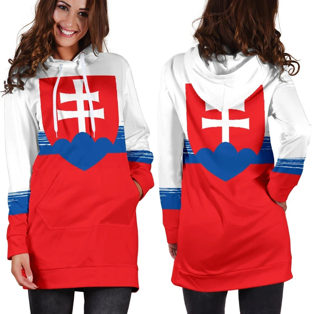 Slovakia Special Hoodie Dress