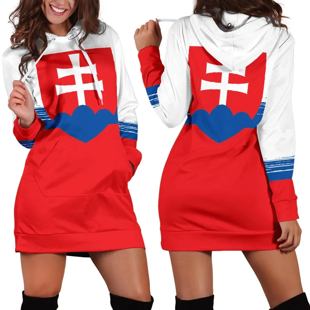 Slovakia Special Hoodie Dress