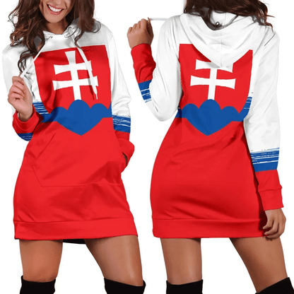 Slovakia Special Hoodie Dress