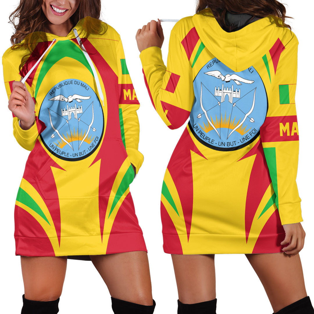 Clothing Mali Action Flag Hoodie Dress