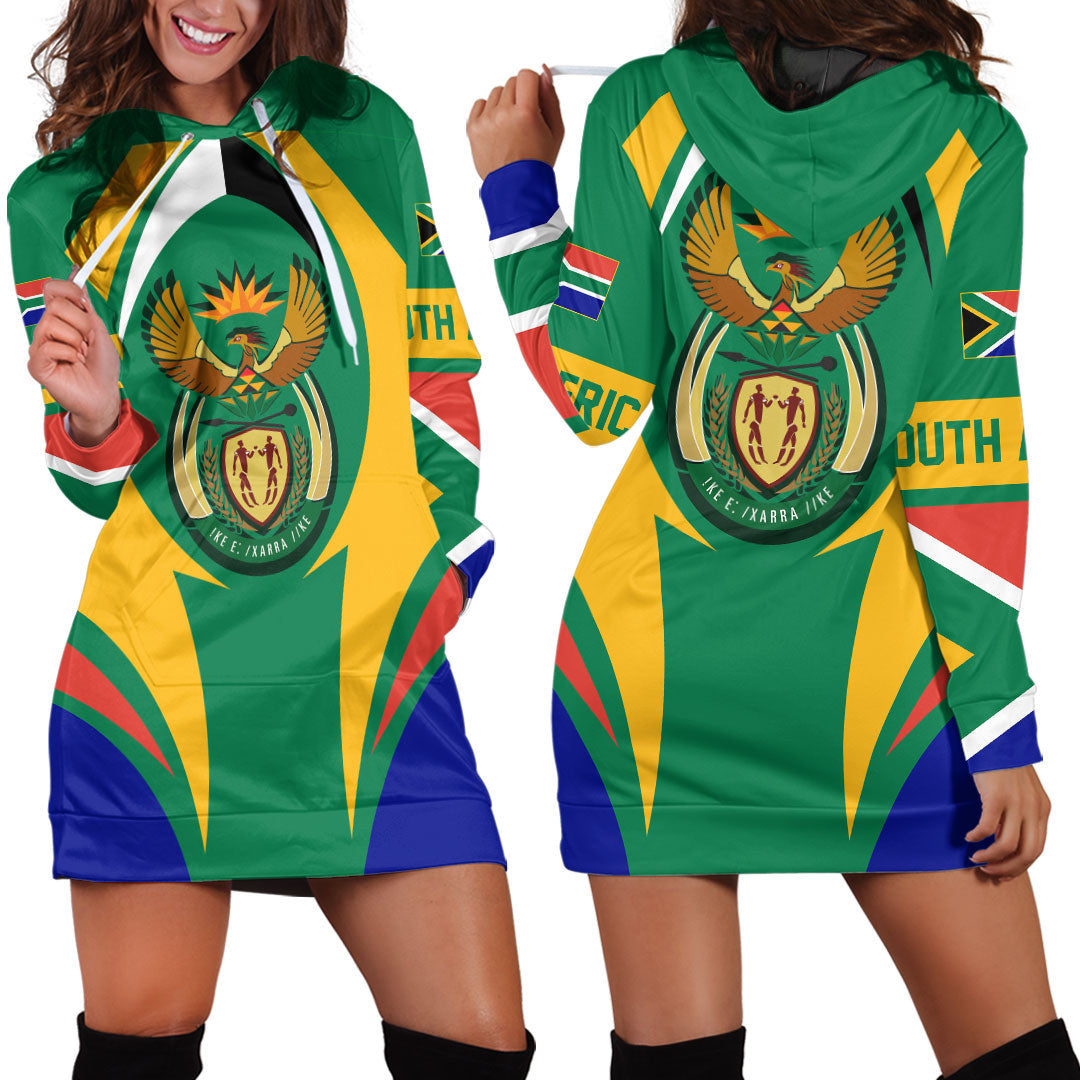 Clothing South Africa Action Flag Hoodie Dress